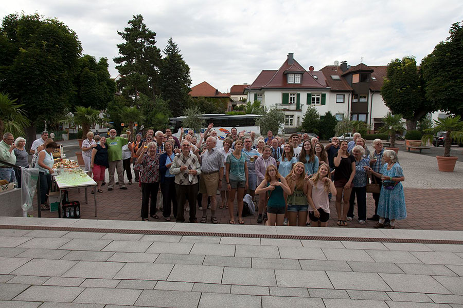 PSV Gäste aus Wareham in Hemsbach vom 23. bis 27.7.2015